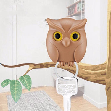 Owl Magnetic Wall Key Holder - LightsBetter